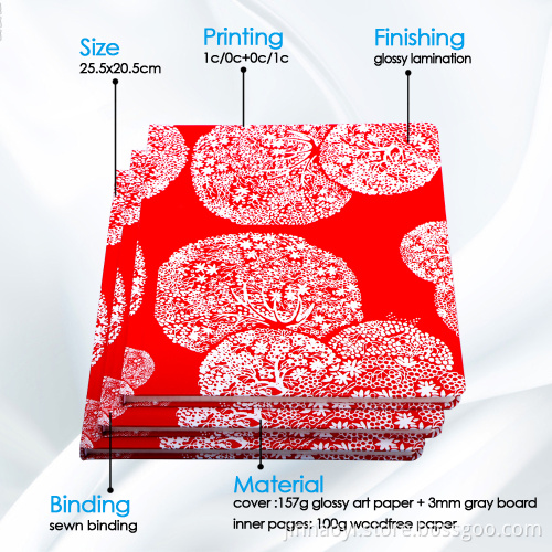 2016 china wholesale design agendar book printing
